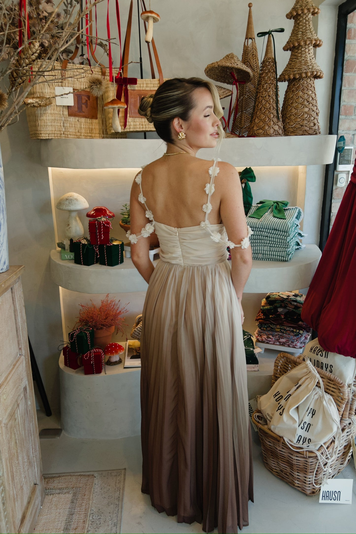 Japanese Garden - Ombre Flower Dress