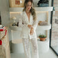 Resort Ready - Crochet Blazer Set