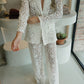 Resort Ready - Crochet Blazer Set