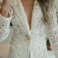 Resort Ready - Crochet Blazer Set