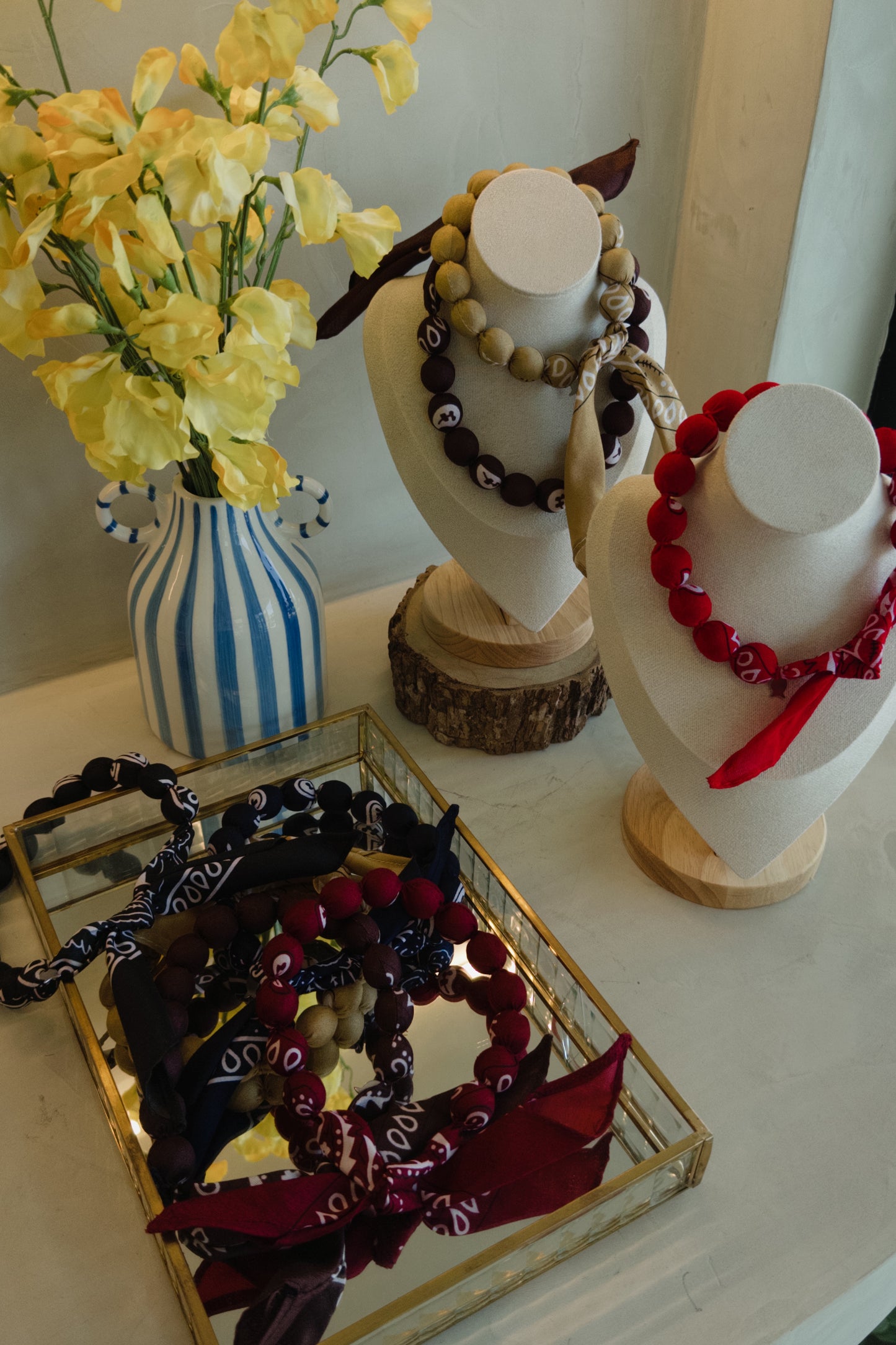 Malau - Beaded Bandana Chokers