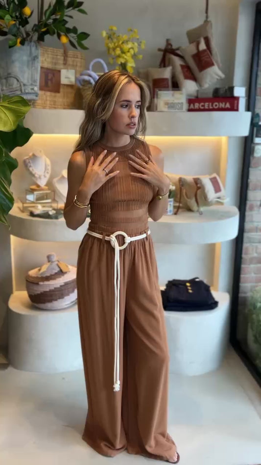 Punta Mita - Rope Belt Pant