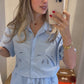 Para Bailar La Palma - White and Baby Blue Set